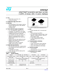 Datasheet STR730FZ1H7 manufacturer STMicroelectronics